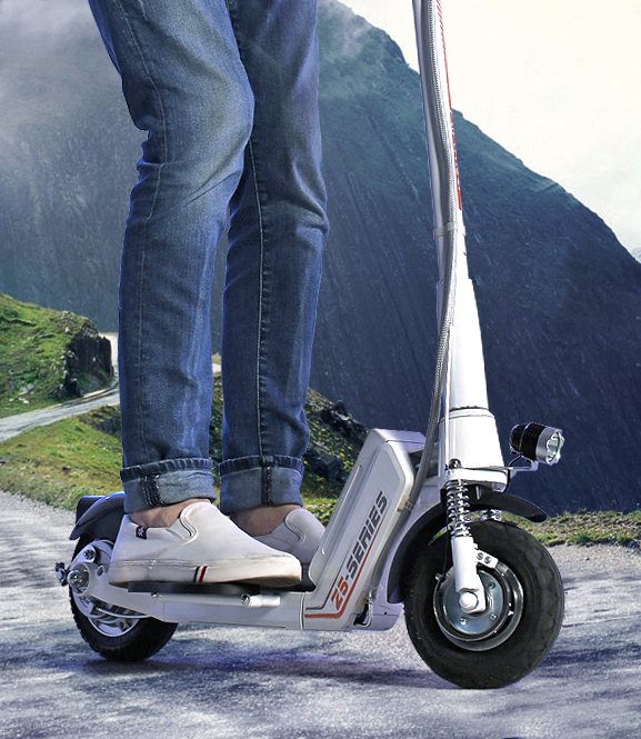 2-wheeled electric scooter