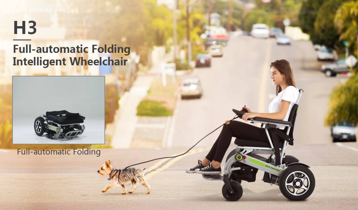 H3 Folding Electric Wheelchair