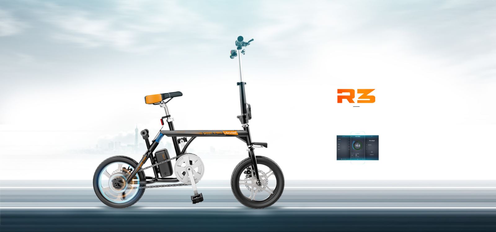 Airwheel R3 City electric Bike.