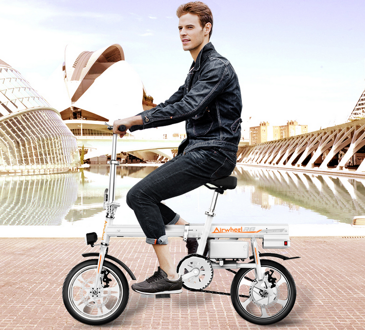 Airwheel R6 electric moped bicycle(2)