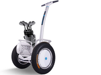 La maniglia di Airwheel S3 scooter elettrico non può essere pieghevole, significa più spazio al parco, che non è adatto a piloti con piccolo appartamento.