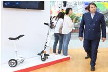 Konferenzteilnahme die Airwheel 2015 Herbst neue Produkt Version