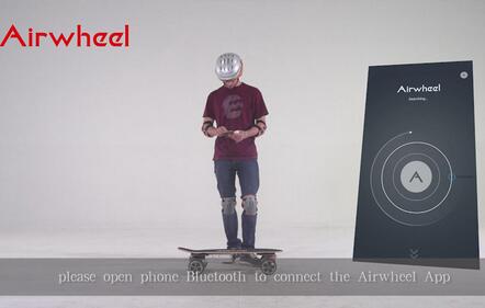 No adepts would refuse the opportunity to demonstrate his amazing skills of riding Airwheel.