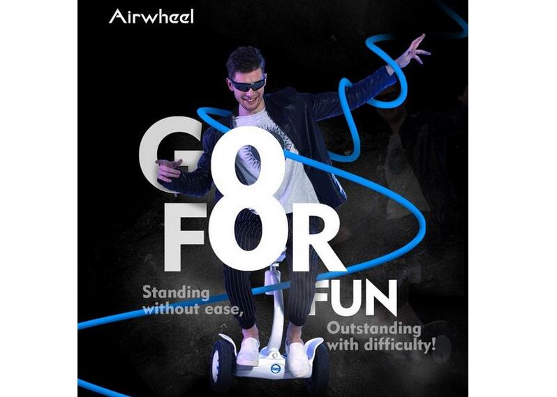 Tuttavia, Airwheel S8 Aggiorna autobilanciante scooter elettrico ulteriormente.