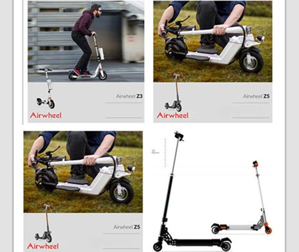 سكوتر كهربائية خفيفة أطلقت حديثا في Z8 Airwheel أصبح الطلب الجماهيري الجامد للنقل. المحرر سوف أغتنم هذه الفرصة لاستعراض سلسلة Z سكوتر كهربائية قابلة للطي.