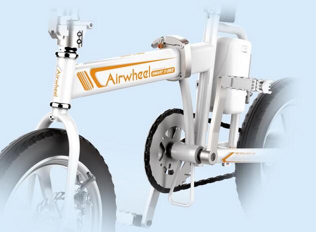 Jetzt sprießen viele Arten von e-Bikes, die Airwheel e-Klappräder als Beispiel nehmen.