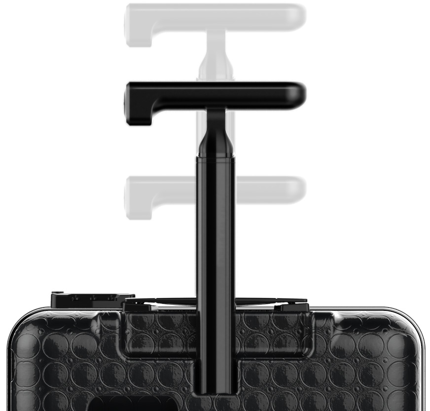 intelligent self-following suitcase